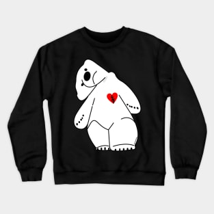 Polar Bear broken heart Crewneck Sweatshirt